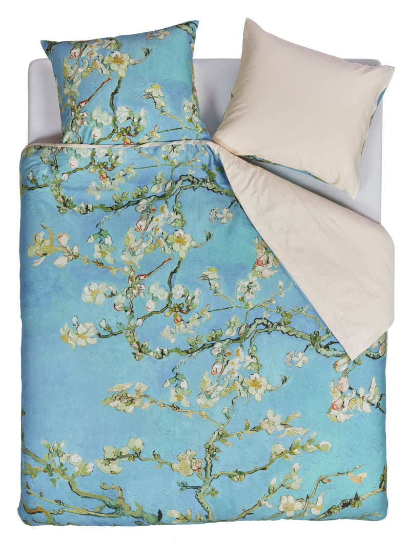 Duvet Cover Set Almond Blossom blue