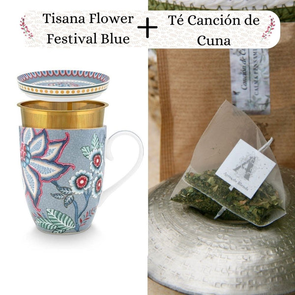 Pack Tisana Flower Festival Blue + Té Canción de Cuna