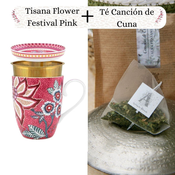 Pack Tisana Flower Festival Pink + Té Canción de Cuna
