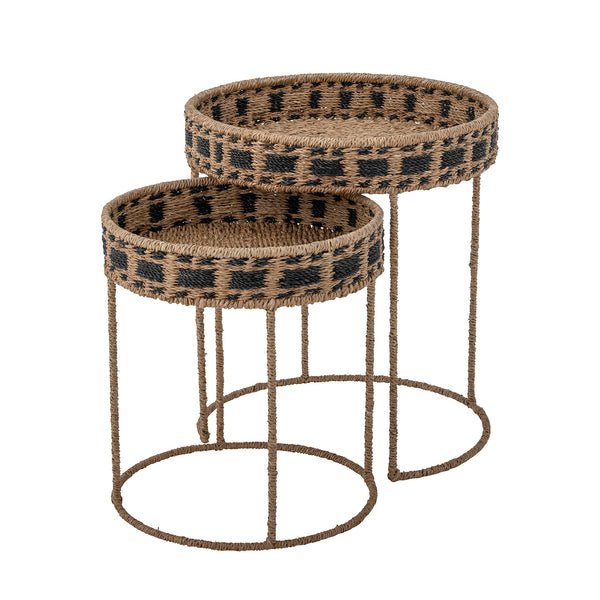 Set de mesas con bandeja Nore - 2 piezas