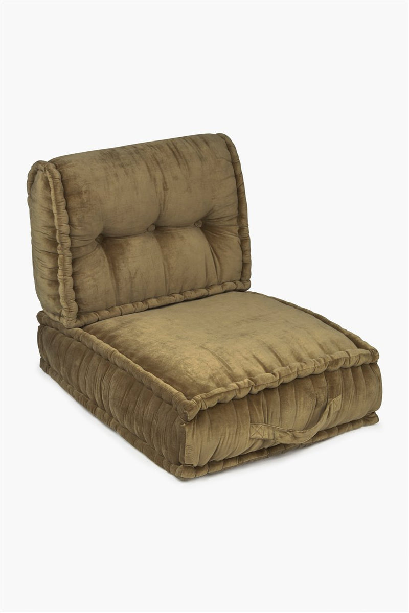  Velur Sofa Cushion Green
